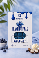 Fusion Professional Brazilian Wax Blue Berry with Shea Butter - 400gm