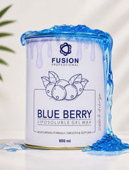Fusion Professional Blue Berry Liposoluble Gel Wax (800 ml)