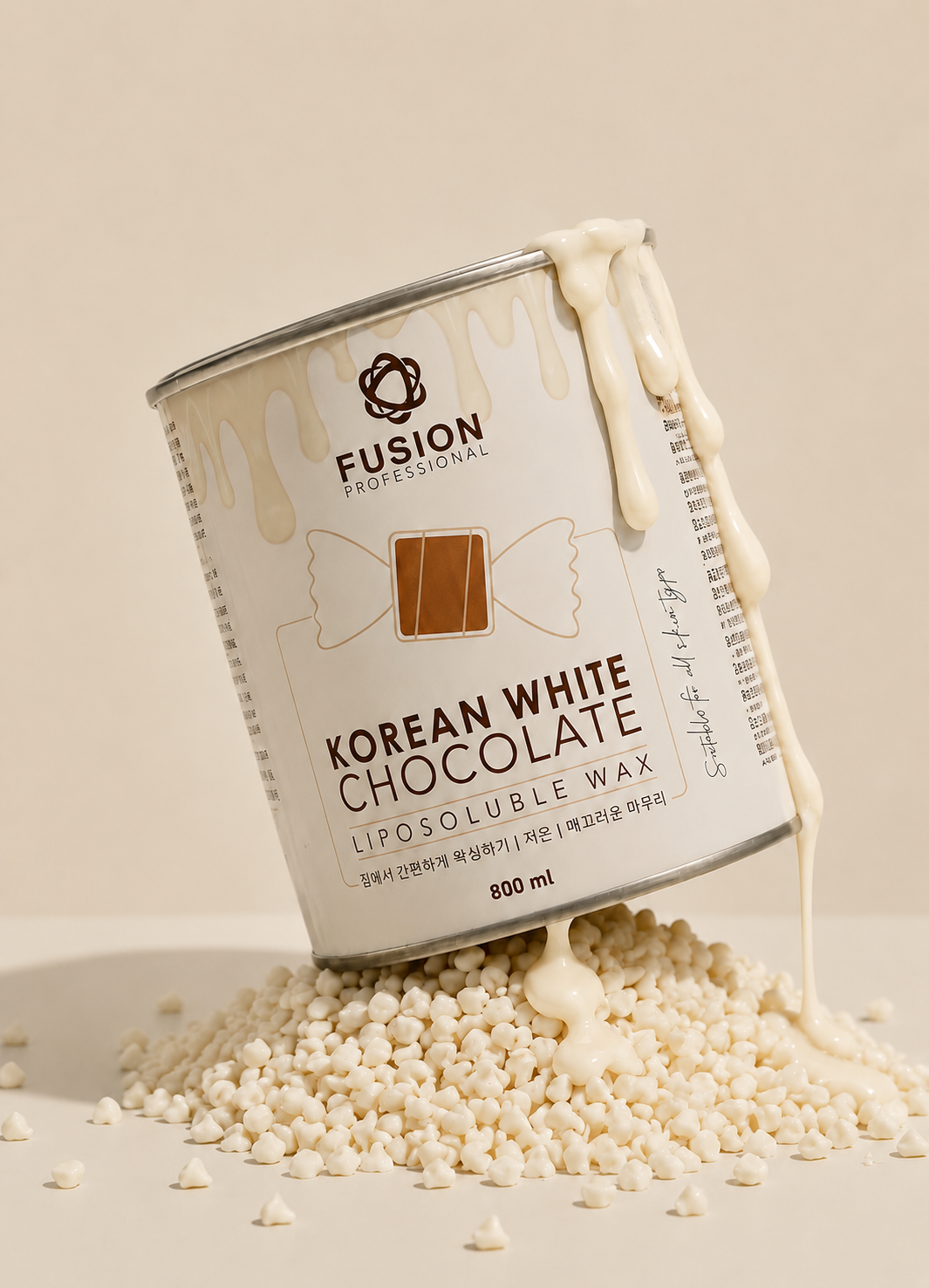 Fusion Professional Korean White Chocolate Liposoluble Wax (800 ml)