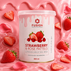 STRAWBERRY & ROSE PETALS GEL LIPOSOLUBLE WAX