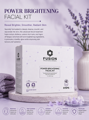 Fusion Professional Power Brightening Facial Kit (8 Steps)