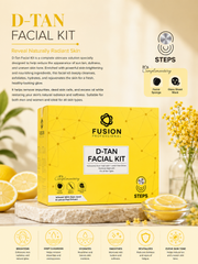 Fusion Professional D-Tan Facial Kit (7 Steps)