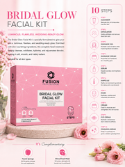 Fusion Professional Bridal Glow Facial Kit (7 Steps)