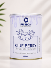 Fusion Professional Blue Berry Liposoluble Gel Wax (800 ml)