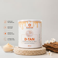 D-TAN LIPOSOLUBLE HAIR & TAN REMOVING WAX