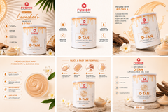 D-TAN LIPOSOLUBLE HAIR & TAN REMOVING WAX