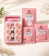 Fusion Professional Bridal Glow Facial Kit (8 Steps)
