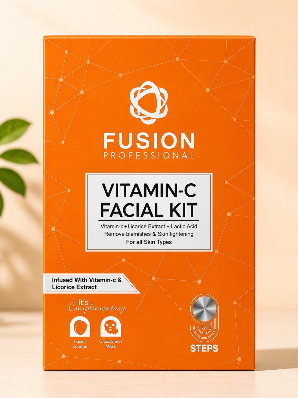 Fusion Professional Vitamin-C Facial Kit (9 Steps)