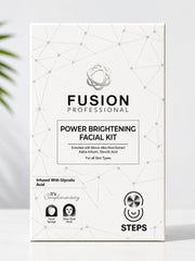 Fusion Professional Power Brightening Facial Kit (8 Steps)
